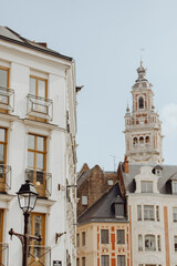 Obraz premium Vue de la Grand Place de Lille