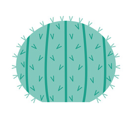 round cactus design
