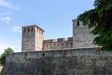 Fototapeta na wymiar Medieval Baba Vida Fortress in town of Vidin, Bulgaria