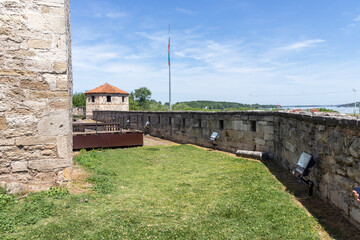 Obraz premium Medieval Baba Vida Fortress in town of Vidin, Bulgaria