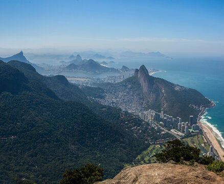 Landscape of the south zone of Rio deJaneiro
