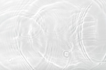 Water panoramic banner background. Water texture, water surface with rings and ripple. Spa concept...