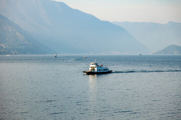 Fototapeta na wymiar Varenna :Lake Como
