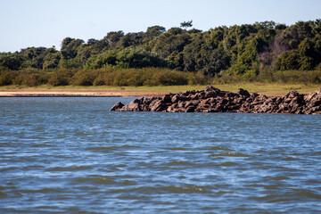 river in the mountains