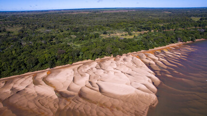 landscape in the desert