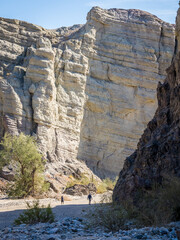 Painted Canyon in Mecca Hills Wilderness in South East California