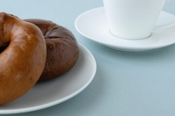 coffee and donuts