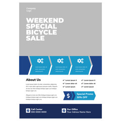Bicycle Sale Flyer