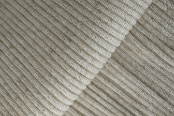 Beige poly fabric texture background