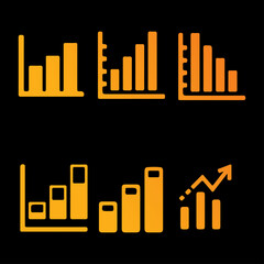 Fototapeta premium Chart diagram grapich vector design
