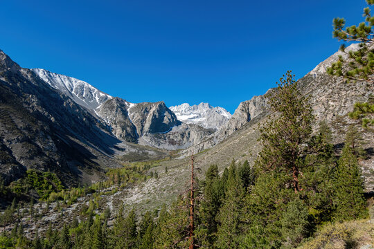 Beautiful Landscape Around Big Pine Creek Trail