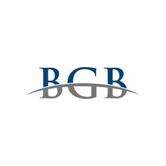 BGB swoosh horizon initials, letter corporate logo designs inspiration