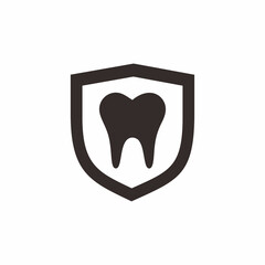 dental care icon vector,healthy teeth icon