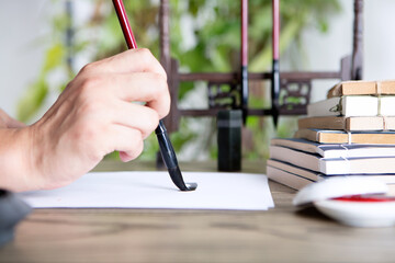 Calligraphy practice