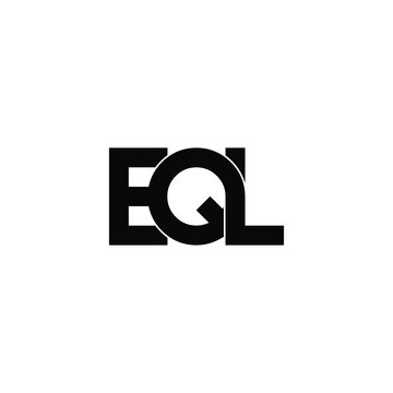 eql letter original monogram logo design