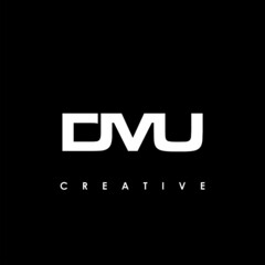 DMU Letter Initial Logo Design Template Vector Illustration