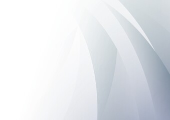 カーブする灰色のグラデーションの抽象背景
