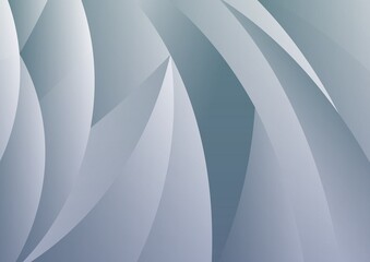 カーブする灰色のグラデーションの抽象背景