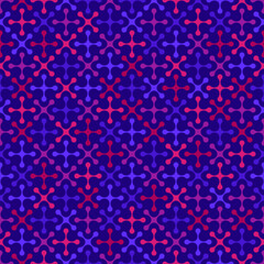 Fototapeta premium abstract geometric shapes. vector seamless pattern. baby repetitive background with color mosaic. fabric swatch. wrapping paper. continuous print. endless design element for textile, home decor