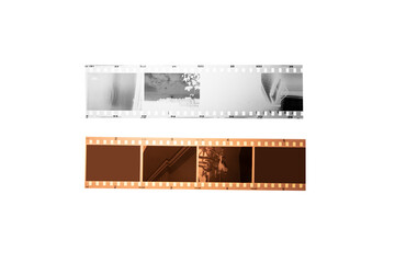 film roll isolated on white