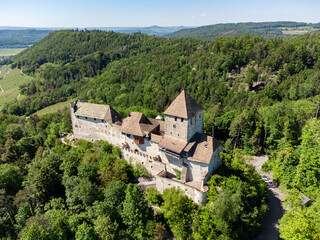 Fototapeta na wymiar Die Burg Hohenklingen oberhalb von Stein am Rhein