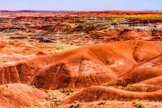 Tiponi Point Painted Desert Petrified Forest National Park Arizona