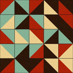 Abstract Geometric Pattern generative computational art illustration