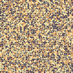 Fototapeta premium Abstract Geometric Pattern generative computational art illustration