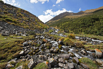 Mountains in Kyrgyzstan. Tien Shan 