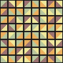 Abstract Geometric Pattern generative computational art illustration