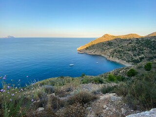 Fototapeta premium sea and mountains