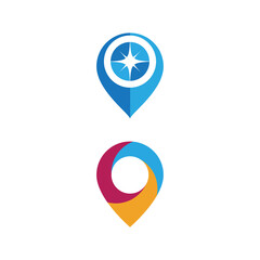 Location point icon vector illustration design