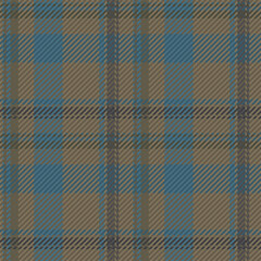 Seamless pattern of scottish tartan plaid. Repeatable background with check fabric texture. Vector backdrop striped textile print.