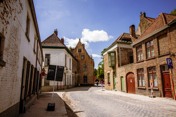 Fototapeta na wymiar street in the town