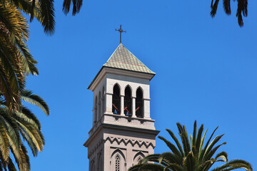 Cathedral in the center of Valparaiso, Pacific coast, Chile