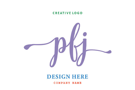 PFJ lettering logo is simple, easy to understand and authoritative