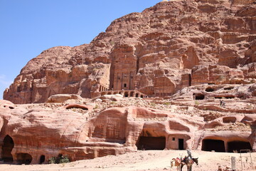 The Urn Tomb at Petra, Jordan