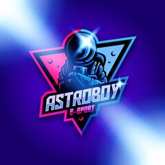 Astro Boy Mascot Esport Logo