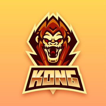 Kong Mascot esport logo