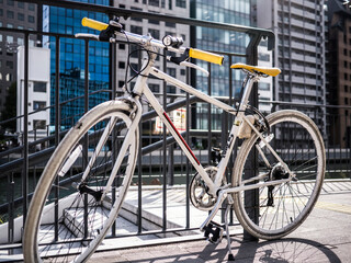 都会の自転車