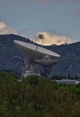 radio telescope on the roof