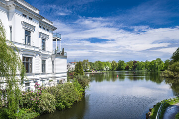 Lübeck - Blick auf den Krähenteich