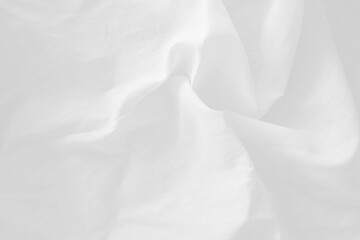 white silk background, Abstract background on isolated. Abstract white waves. wave from fabric