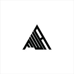F W A letter logo abstract creative design. F W A unique design