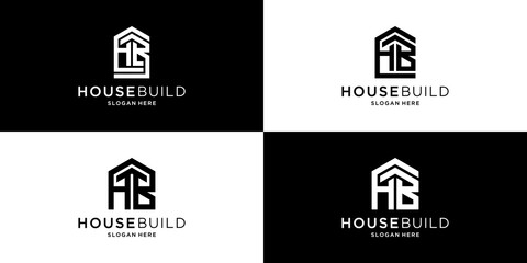 House building logo design