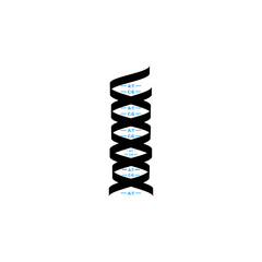 creative DNA icon vector