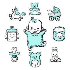 Baby Icon Set