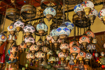 
Oriental souvenir shop in the market