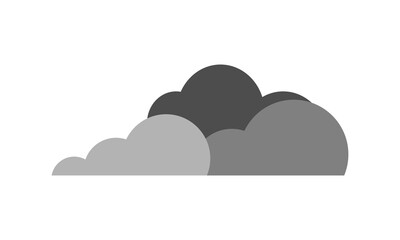 cloudy sky vector icon