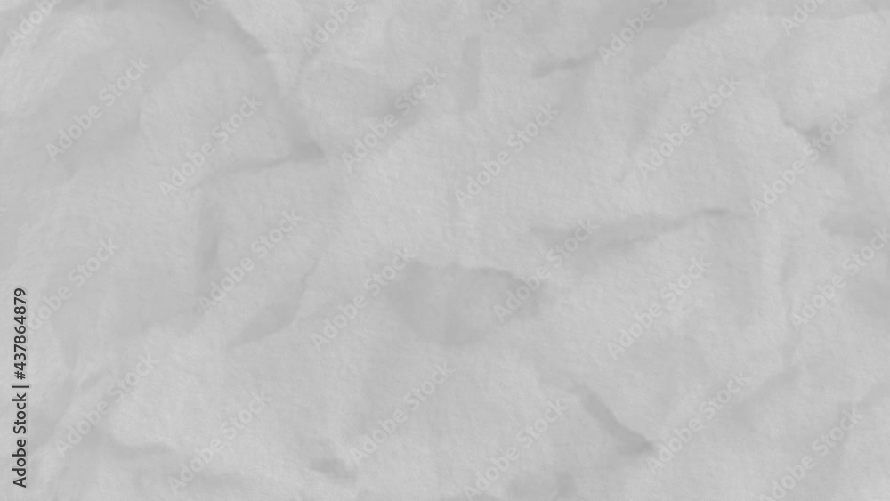 Aufkleber moving light crumpled paper background, seamless loop and stop motion effect. animation. creased abs